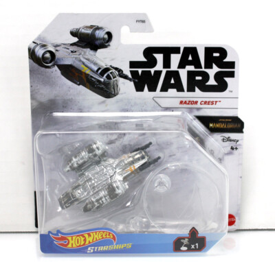 Hot Wheels STAR WARS 2019 Mandalorian RAZOR CREST Starship Diecast