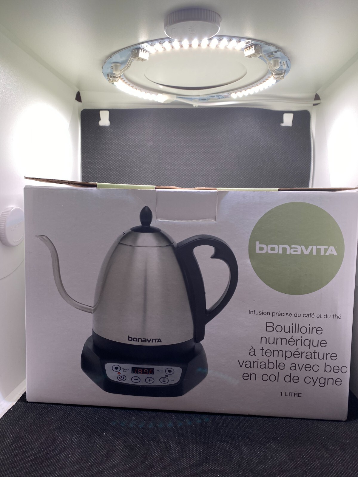 Bonavita 1L Digital Variable Temperature Gooseneck Electric Kettle