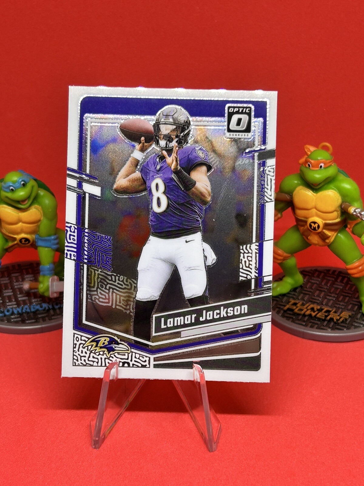 Lamar Jackson #14 2023 PANINI OPTIC 2023 PANINI RAVENS