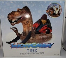 SNOWCANDY Giant T-Rex Inflatable Snow Tube 42" Sled Up to 250 lbs. - 6 - NEW