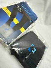 JOMI Compression Pantyhose THIGH HIGH Surgical Opaque OT Black S 20-30 mmHg Open