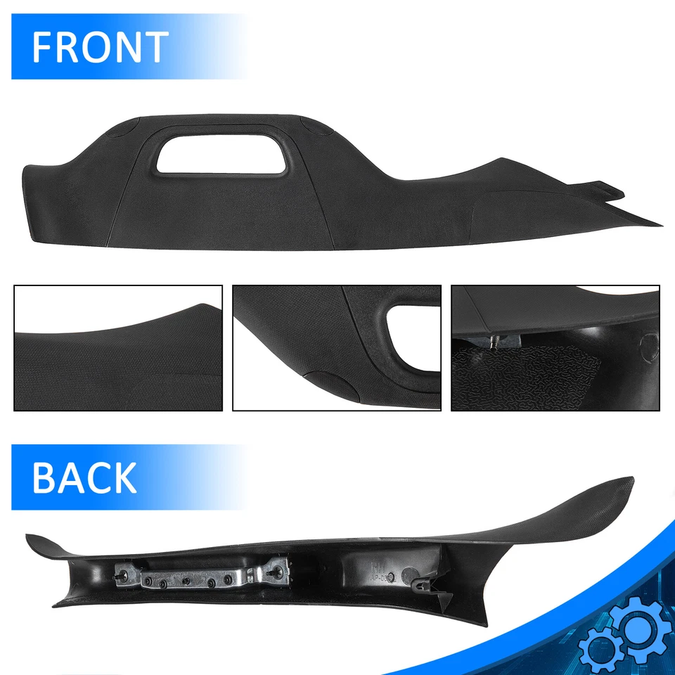 For 2011-16 Ford F250 F350 Super Duty Right Passenger A Pillar grab Handle Black Foto 2 de 4