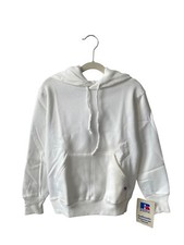 vintage russell athletic hoodie sweatshirt youth size small NOS NWT 90s USA made