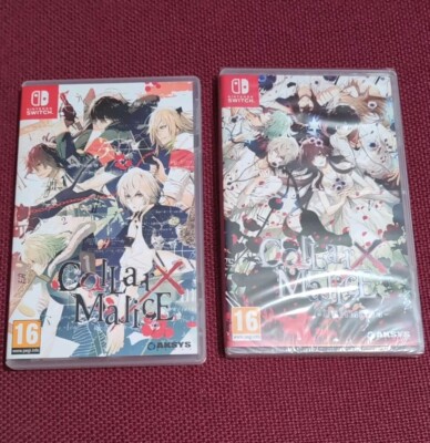 Collar X Malice AND Unlimted - Nintendo Switch. Mint And
