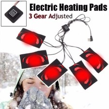 5V 2A USB Electric Heating Pad Heated Sheet Adjustable Temperature Pet Heat 