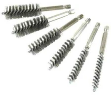 Ipa 8080 Twisted Wire Ss Bore Brush Set