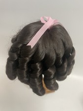 Vintage Bell Quality Doll Wig Beth Size 11-12 Dark Brown NOS