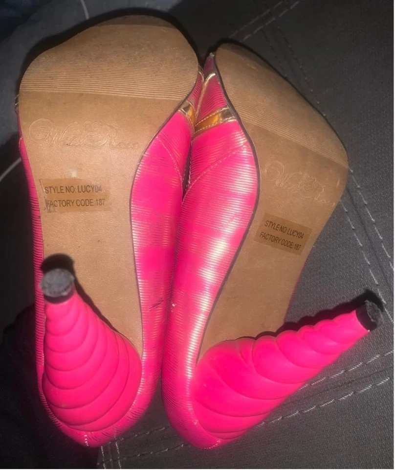 Tacones Wild Rose talla 6 Foto 3 de 4