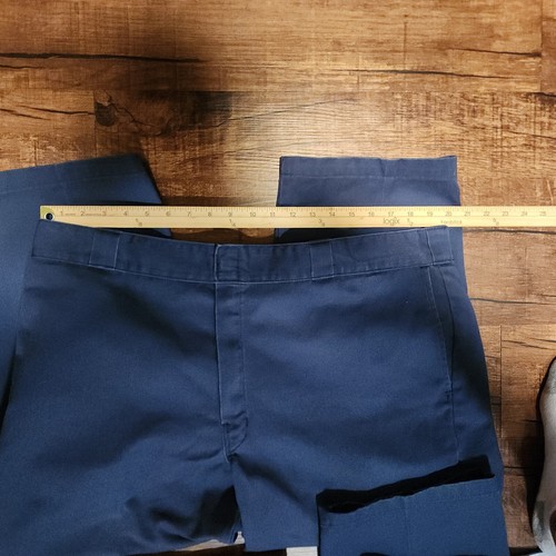 Dickies 874 Original Fit Dark Navy Work Pants Lot of 3 Mens Sz 40x24 - Picture 10 of 13