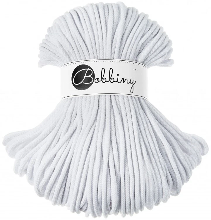 100m Bobbiny Flechtkordel Premium 5mm - Makramee Textilgarn Schnur (0,10€/m)