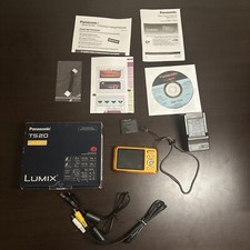 Panasonic LUMIX DMC-TS20 Digital Camera - Orange Original Packaging Xtra Bats