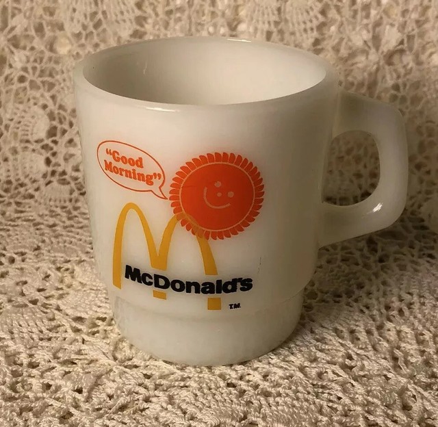 McDonalds Good Morning Sunshine Coffee Mug Cup,Oven ProofMade In USA