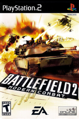 Battlefield 2 Modern Combat PS2 BOX ART Premium POSTER MADE IN USA