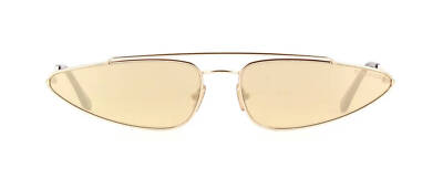 Tom Ford Cam FT0979 28G Geometric Sunglasses - Gold/Brown with Mirror Tom Ford Cam FT0979 28G Sunglasses Gold Geometric Frame  main image 4