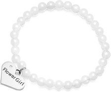 ADORABLE Flower Girl Bracelet Flower Girl Gift Flower Girl Gifts Little Bridesma