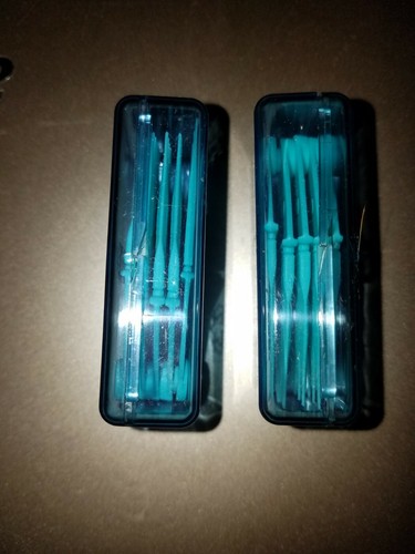 100 PICKS - LOT OF 4 Packs of 25 Oral B Hummingbird Mint Flavored Refill PICKS - Picture 2 of 2