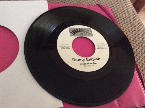 Danny English - Breed More Gal - Original UK 7" Vinyl Single. Reggae Dancehall