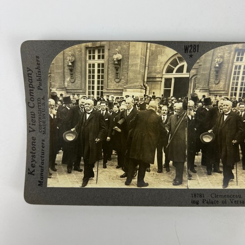 Antique WWI Photos Keystone View Co Palace of Versailles Peace Treaty 18781 - Picture 2 of 8