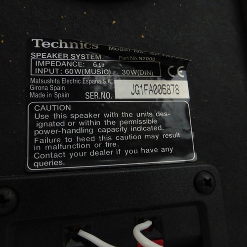 Technics Stereo HiFi Audio System HD350 CD Player Tuner Verstärker Lautsprecher - Bild 10 von 19