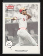 2002 Fleer Greats of the Game #48 Joe Morgan Cincinnati Reds Near Mint or Better