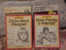 Large Lot Vintage Art Instruction Books Some Rare  Hard To Find