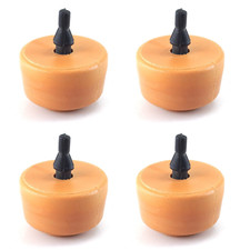 4x Hinterachse Anschlagpuffer Blattfeder Komplett Hinterachse für VW Caddy III