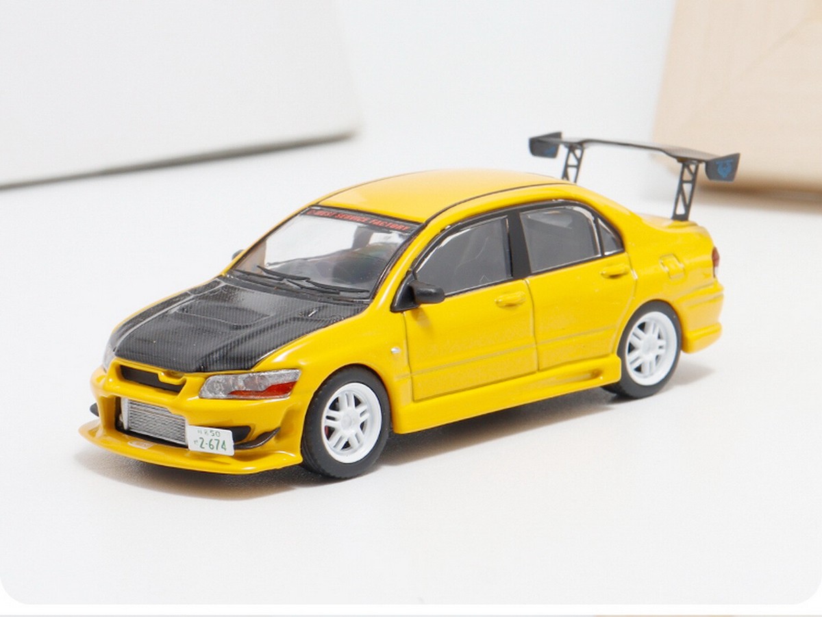 ワイルドスピード ミニカー Mitsubishi LANCER EVO Ⅶ Amazon | RCERTL 1/18 2 FAST FURIOUS MITSUBISHI Lancer