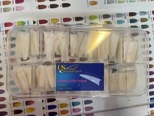 US Nail Manufacturer - Straight Coffin Nail Tips 540 Tips - New Shape