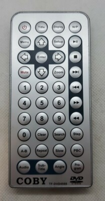 OEM Coby TF-DVD4500 DVD Player Remote Control