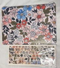Apple Mac Book Cover Flowers New never used