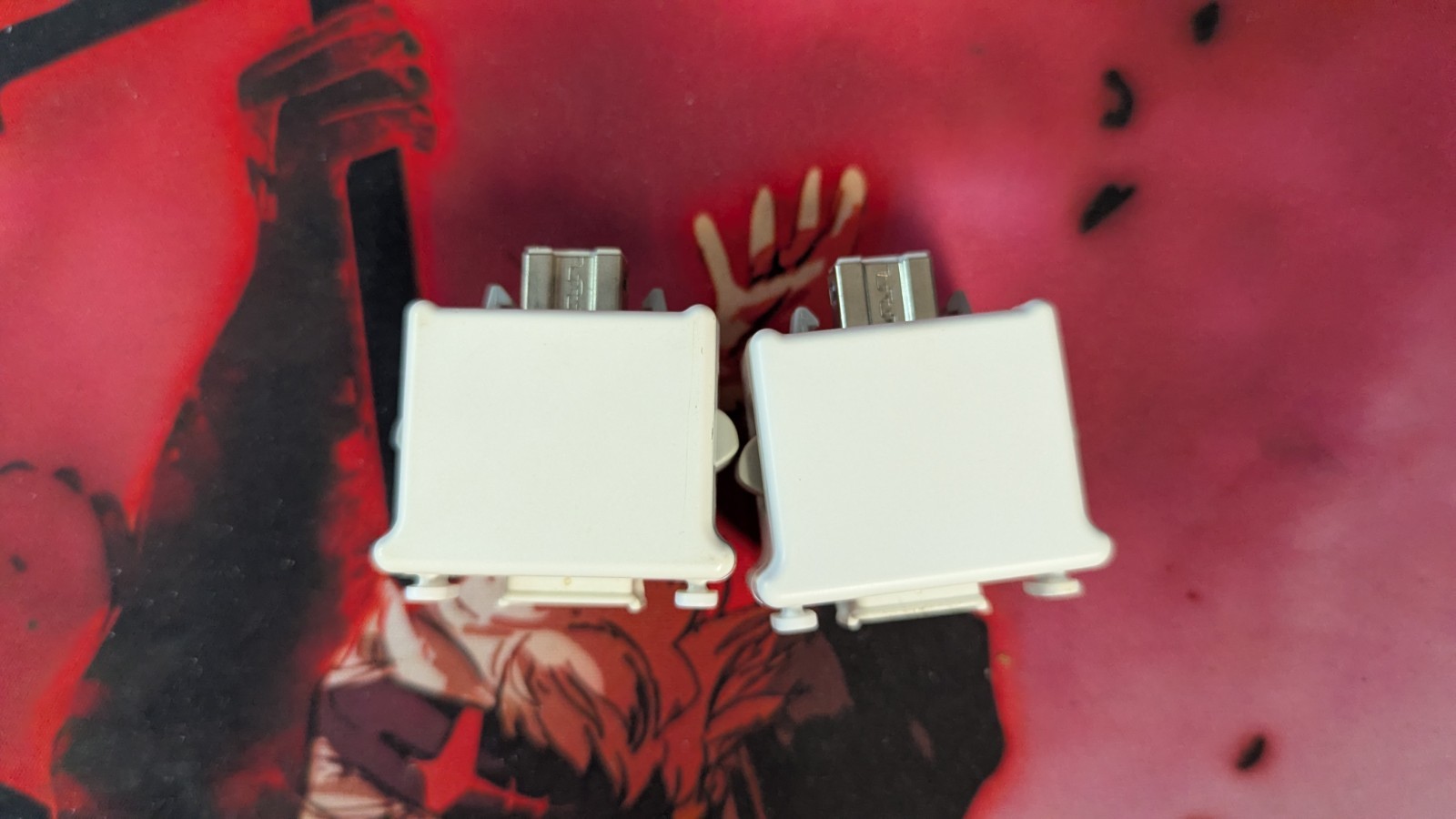 2 Official Genuine Nintendo Wii Motion Plus Adapter OEM MotionPlus Sports Resort