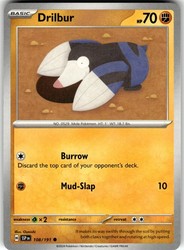 Drilbur 108/191 Surging Sparks