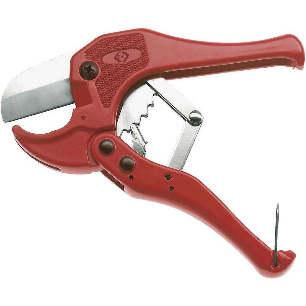 Coupe-tuyau à cliquet C.K. 430003 pour sectionner le PVC sans effort