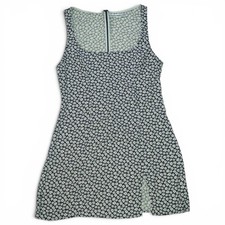 Reformation Noha Floral Print Slit Mini Tank Dress Size 8