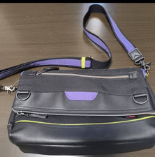 EVANGELION x MOUSTACHE collaborations Shoulder Bag Black Used Japan