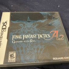 Square Enix Final Fantasy Tactics A2 Grimoire of the Rift DS Complete