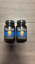 RediMind Natural Cognitive Enhancer 30 Caps - Focus, Memory, Brain Health 2 pack