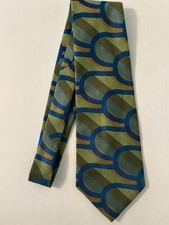 Wemlon by Wembley Neck Tie Classic Wide VTG For Brown Olive Or Black Suits Retro