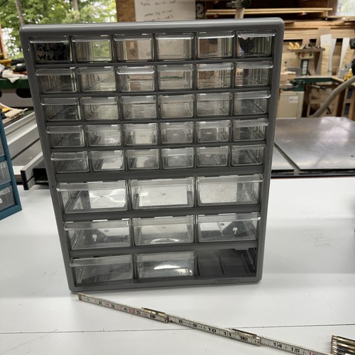 Stack-On Hardware & Craft Storage Cabinet 39 Drawer Organizer Made In USA - Picture 7 of 11