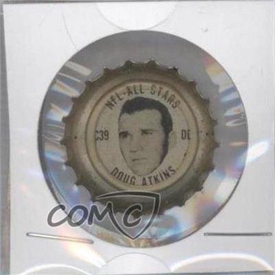 1966 Coca-Cola Bottle Caps National All-Stars NFL Coke Doug Atkins #C39 HOF 0f8