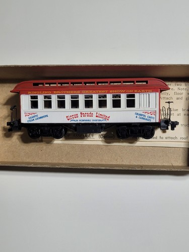 Roundhouse 3781 HO 34' Overton Business Kit Ringling Bros Circus Parade Ltd Nuevo en caja | Condition: New