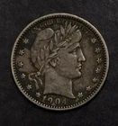 1904 O Barber Quarter  XF Deep Tone  Lot 2853