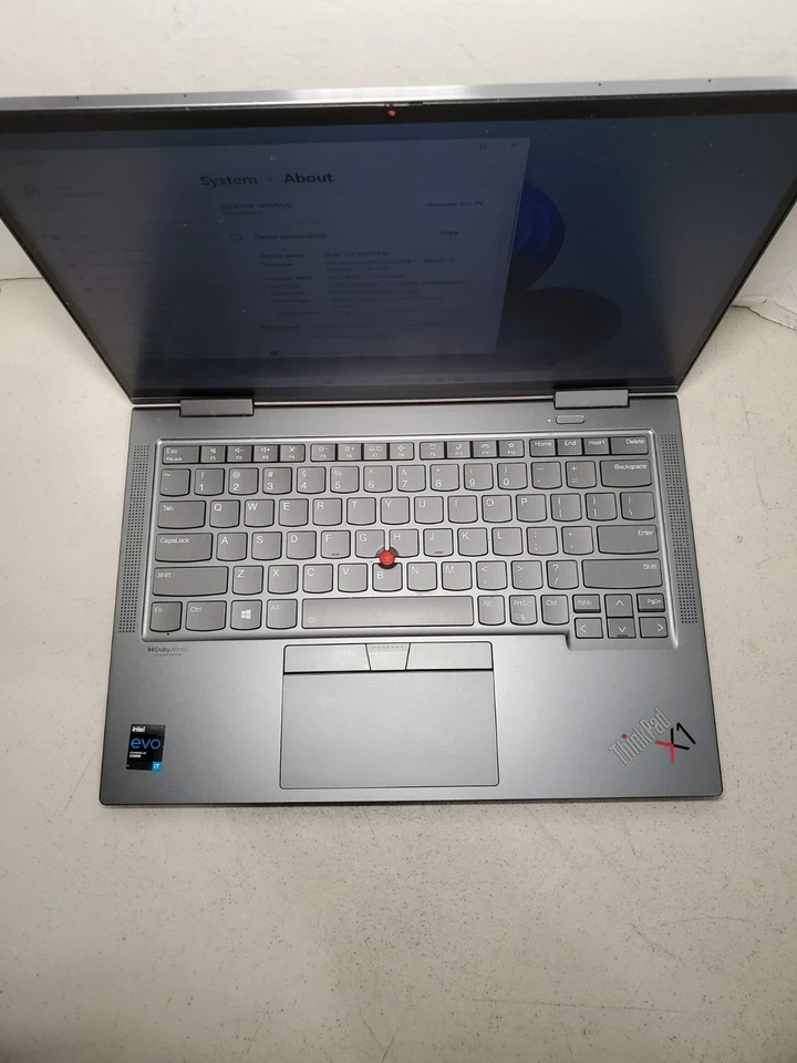 LENOVO THINKPAD X1 YOGA GEN 6 14" i7-1165G7 2.80GHz 16GB RAM 256GB SSD READ! #69 - Image 3 of 4