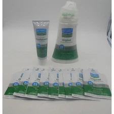 NEW SmartMouth ORIGINAL Breath Rinse  16 oz,  Toothpaste & Travel Size Mint 