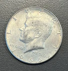 1966 Kennedy Half Dollar / 40% Silver US Coin / 50 Cent Piece