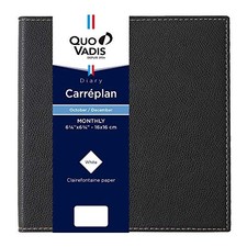 Quo Vadis 2026 Edition Diary Calendar/Club Monthly Block Planner Starting