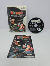 Worms: A Space Oddity (Nintendo Wii, 2006) Complete With Manual