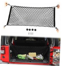 Universal Cargo Net Organizer, Elastic Mesh Trunk Storage Envelope for 40 x 18