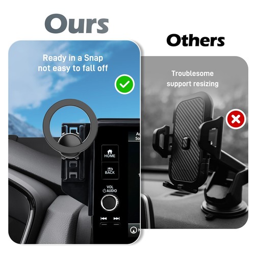 COCGVEL Car Phone Holder Compatible with Honda HR-V 2023-2025 /CR-V 2023-2025... - 第 7/7 張圖片
