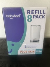 Babyfeel Plus Size Dekor Diaper Pail Refill 4640 Six 6 New Refills In Open Box